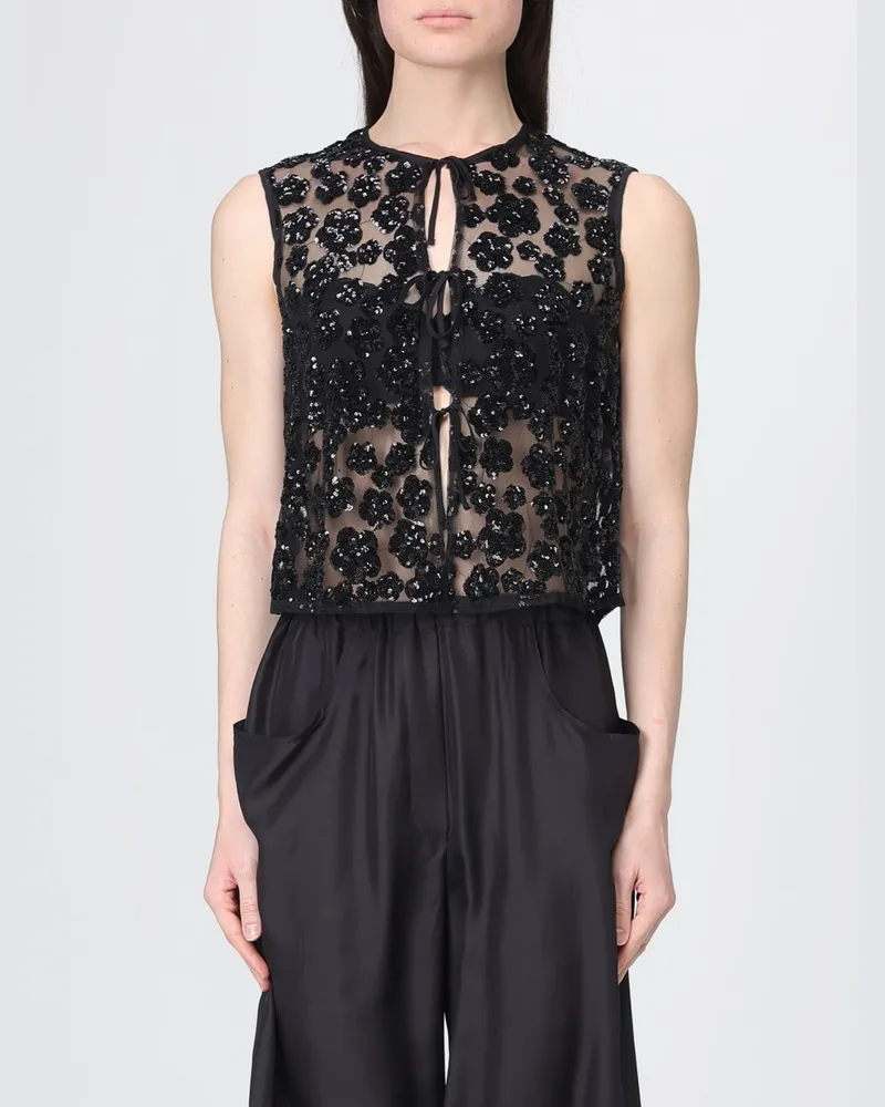 TER ET BANTINE Weste damen Schwarz