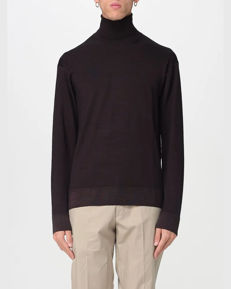 Paolo Pecora Milano Polo herren Braun