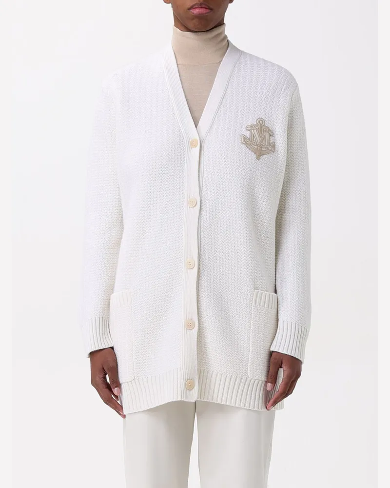 Max Mara Strickjacke damen Weiß