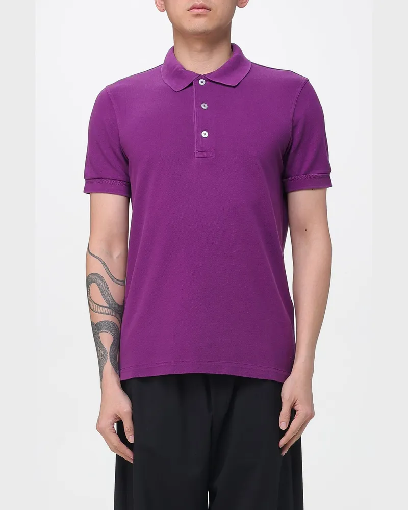 Tom Ford Polo herren Violett