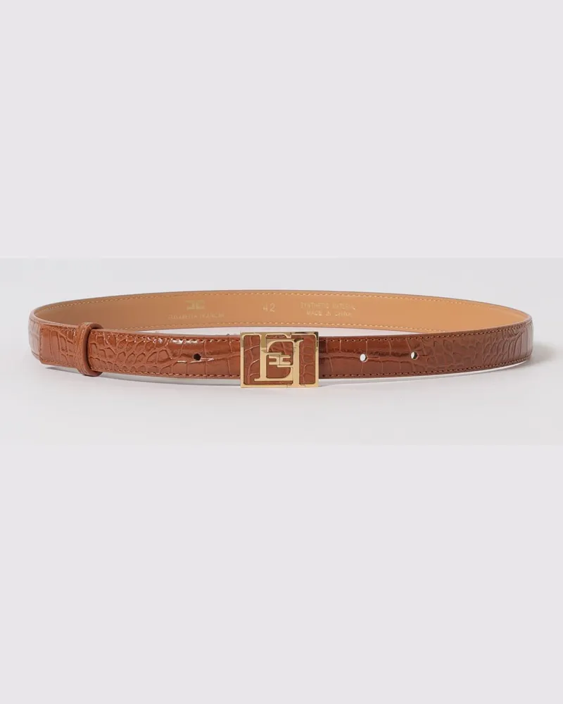 Elisabetta Franchi Grtel damen Braun