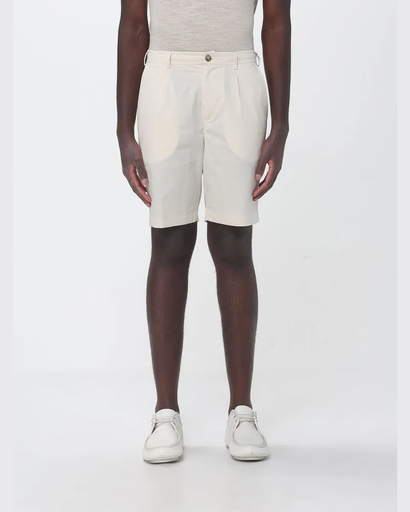 Brooksfield Bermuda-Shorts aus Techno-Baumwoll-Nylon-Mischung Taubengrau