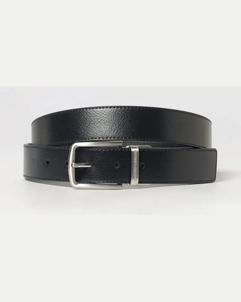 Emporio Armani Gürtel herren Navy
