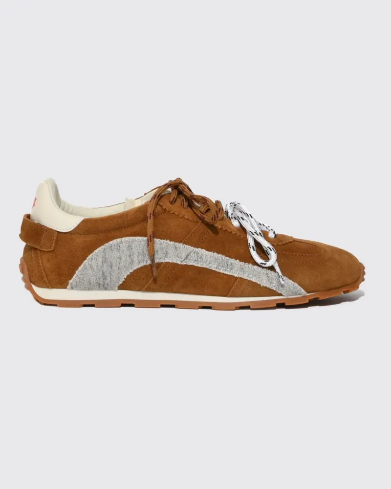 Dsquared2 DC-642 Wildleder-Sneakers Camel
