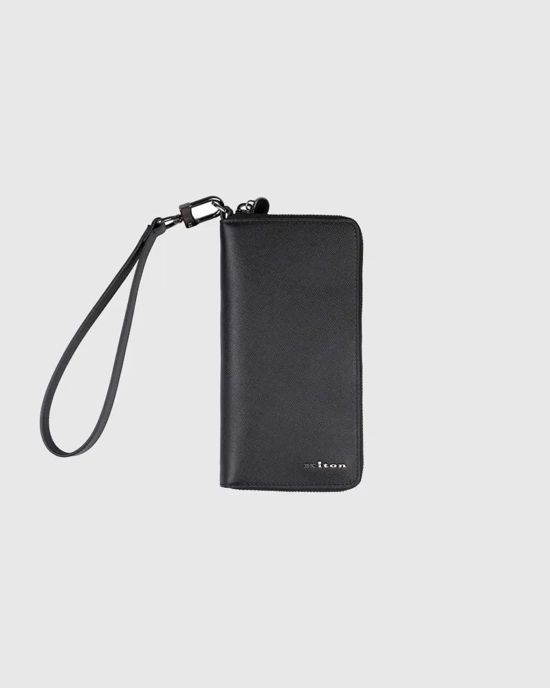 Kiton Portemonnaie herren Schwarz