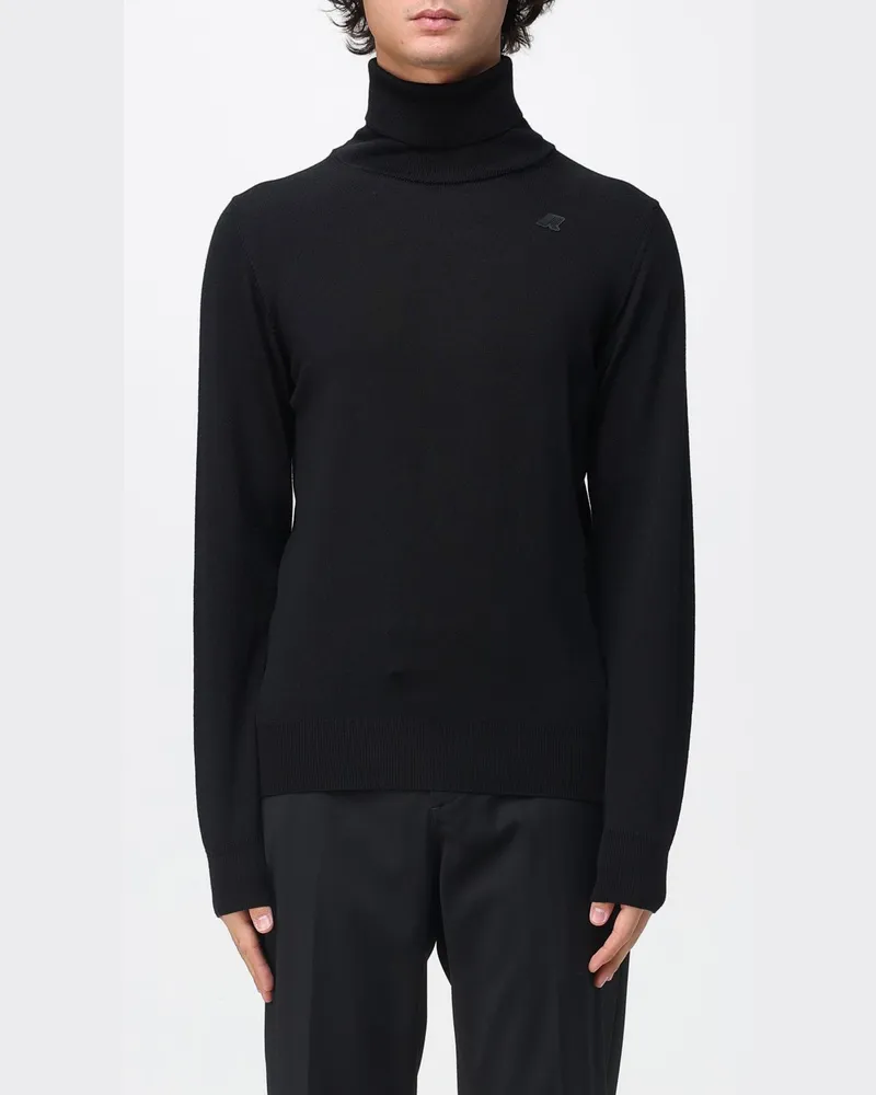 K-Way Pullover herren Schwarz