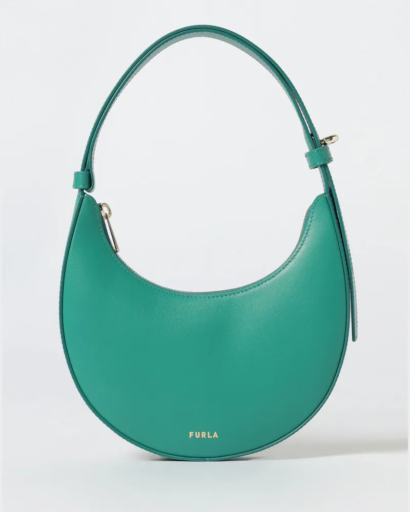 Furla Schultertasche damen Grasgrün