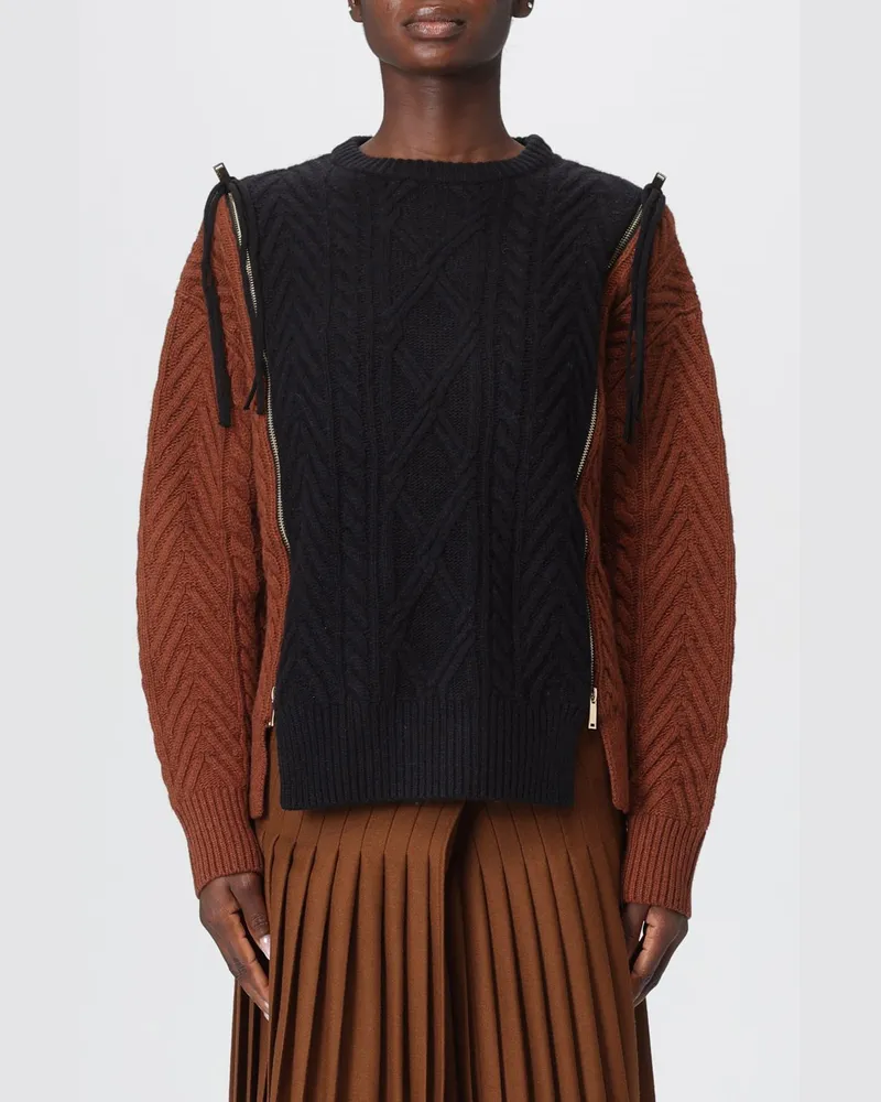 Semicouture Pullover damen Schwarz