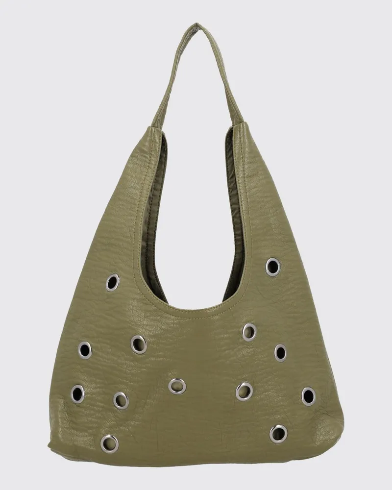 Baum und Pferdgarten Schultertasche damen Grün