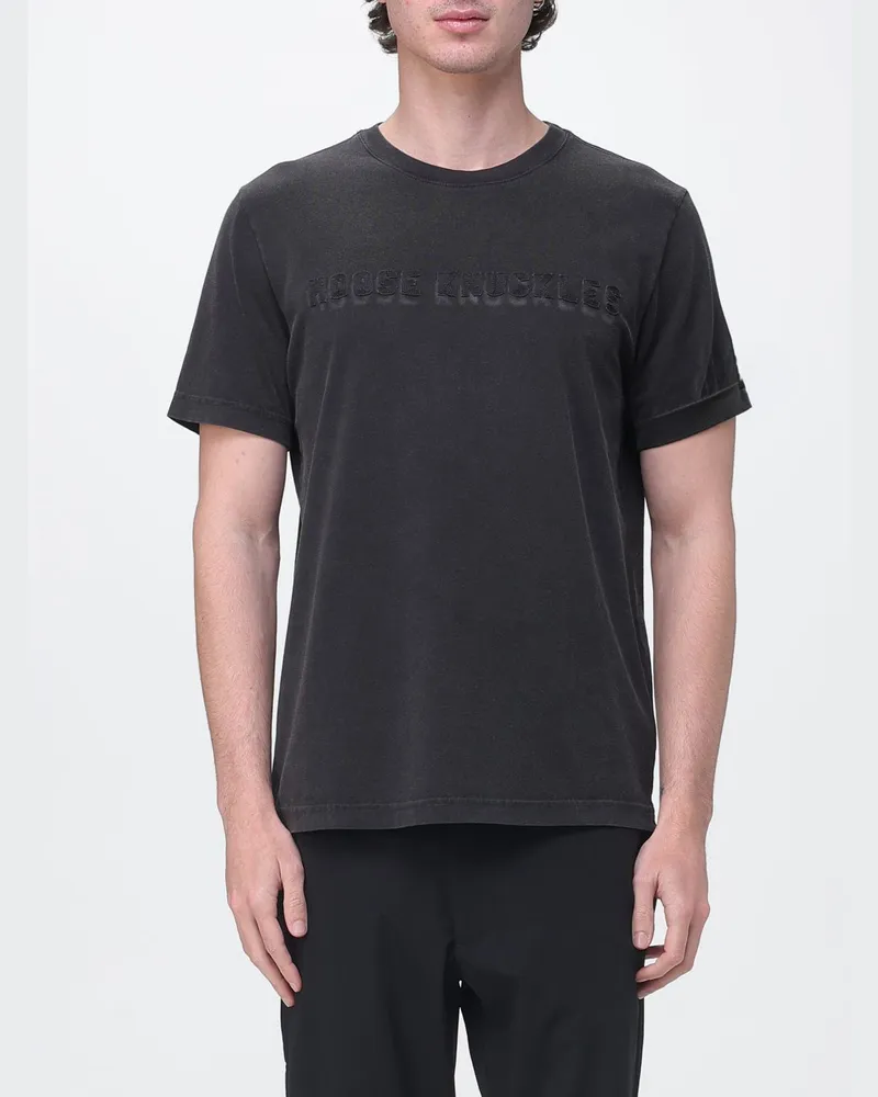 Moose Knuckles T-shirt herren Schwarz