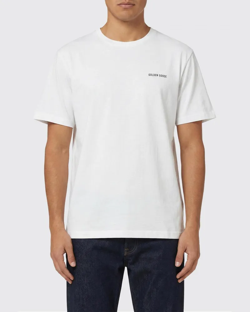 Golden Goose T-shirt herren Weiss