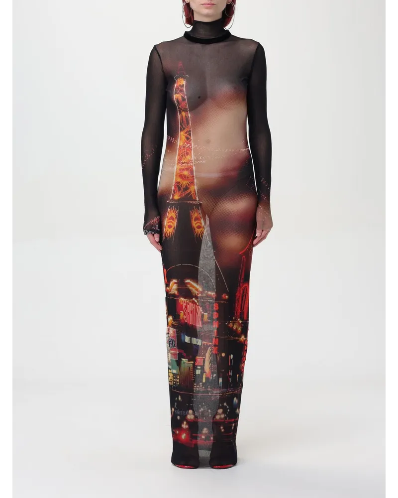 Jean Paul Gaultier Kleider damen Schwarz
