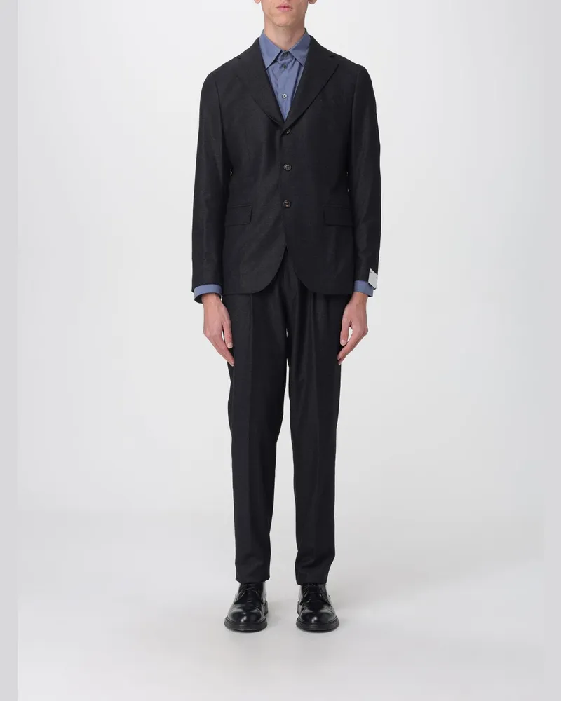 Eleventy Anzug herren Schwarz