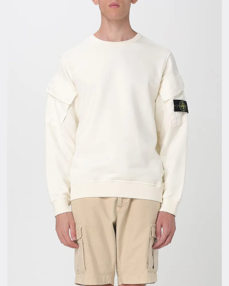 Stone Island Sweatshirt herren Ivory