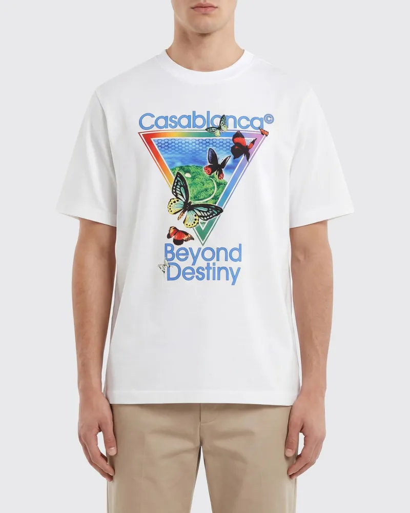 Casablanca Paris T-shirt herren Weiß