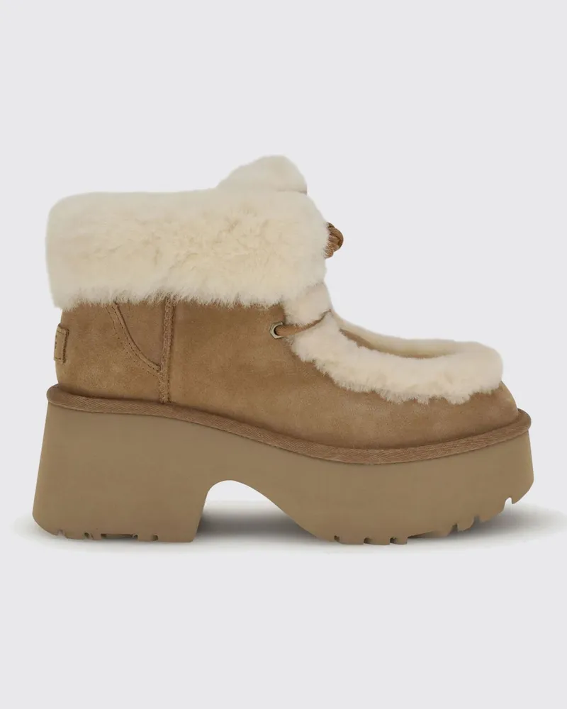 UGG Flache stiefeletten damen Braun