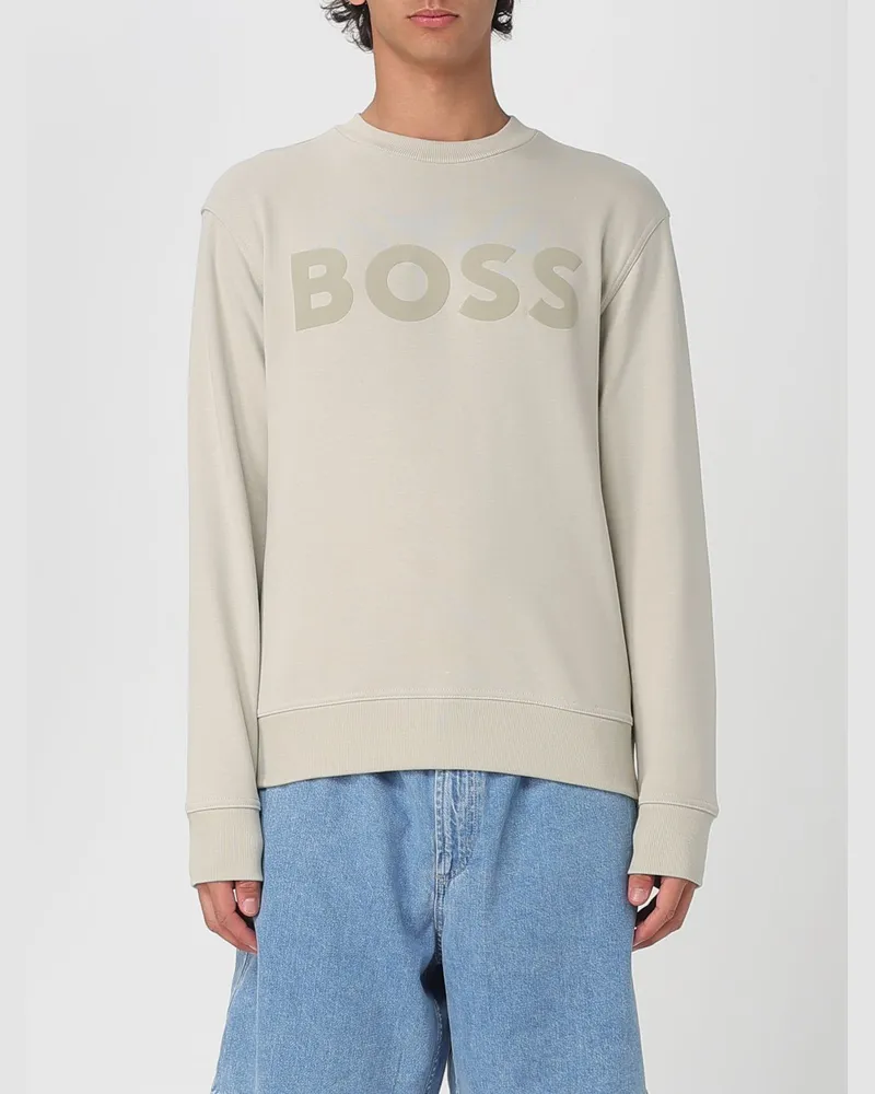HUGO BOSS Sweatshirt herren Beige