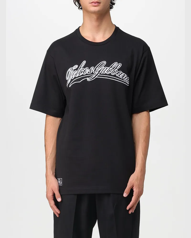 Dolce & Gabbana T-shirt herren Dolce & Gabbana Schwarz
