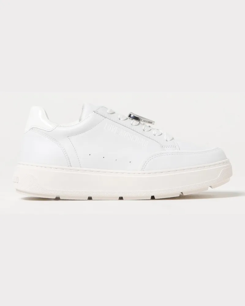 Moschino Schnrschuhe damen Weiß