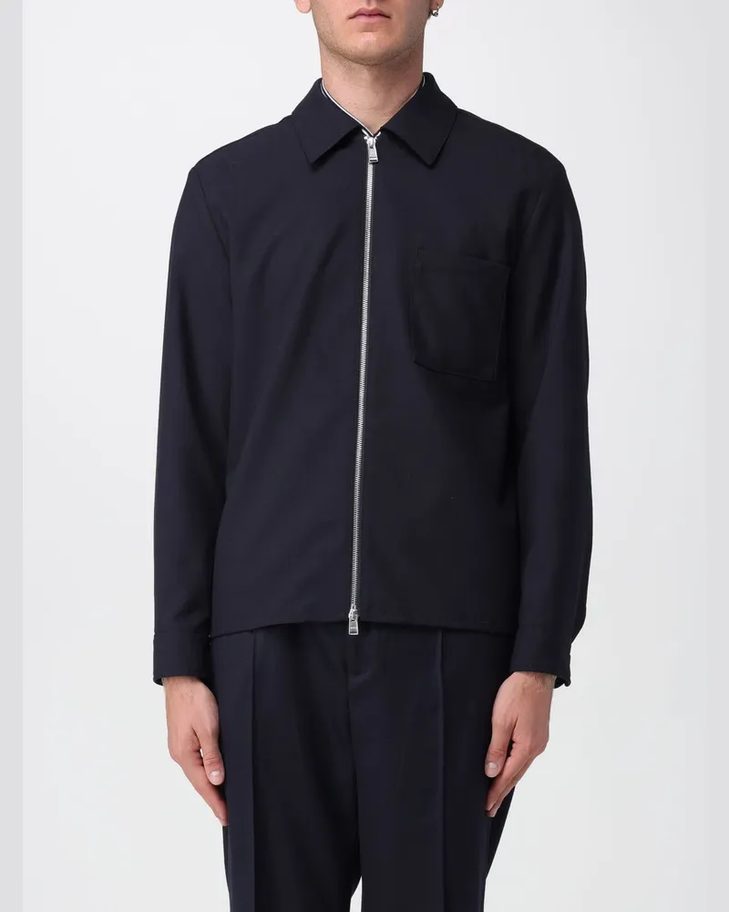 HUGO BOSS Mantel herren Blau