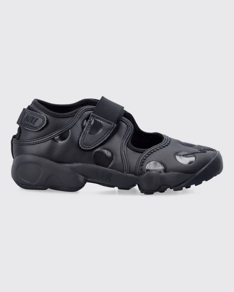 Nike Air Rift Sneaker mit Polka-Dot-Print und Cut-Out-Design mit Tabi-Zehe Schwarz