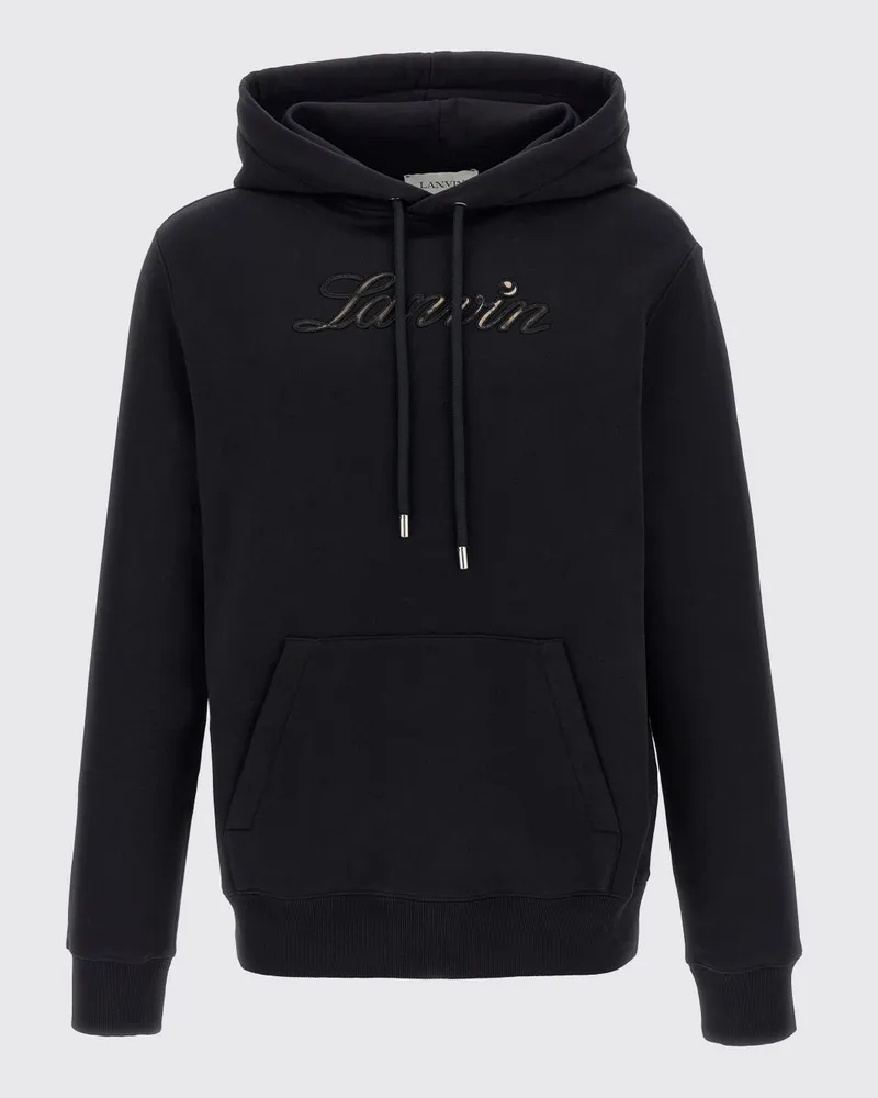 Lanvin Sweatshirt herren Schwarz