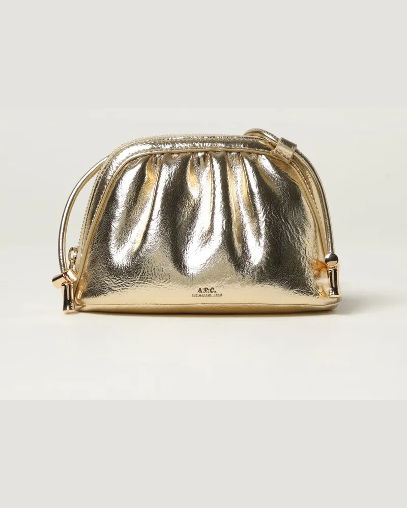A.P.C. Umhngetasche damen Gold