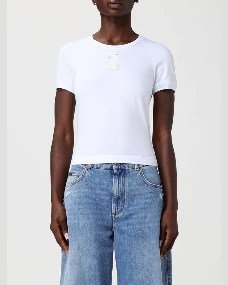 Dolce & Gabbana T-shirt damen Dolce & Gabbana Weiß