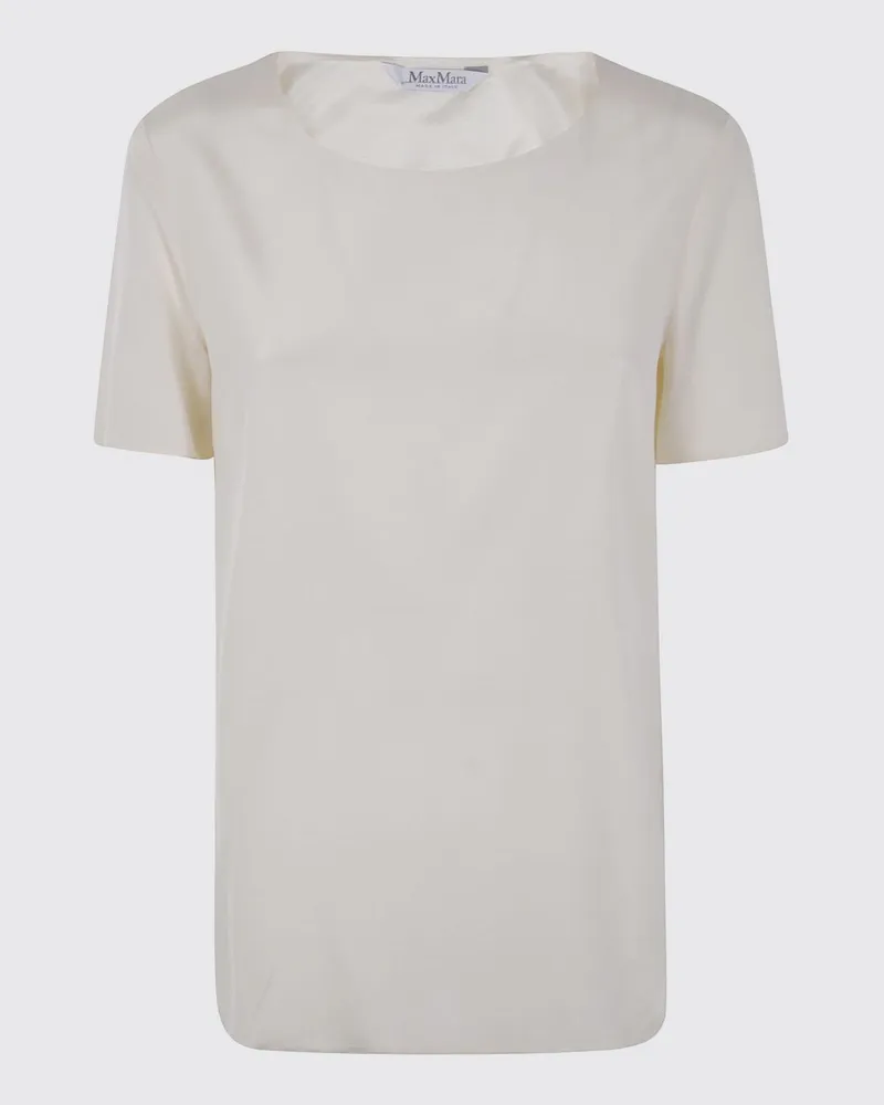 Max Mara T-shirt damen Cream