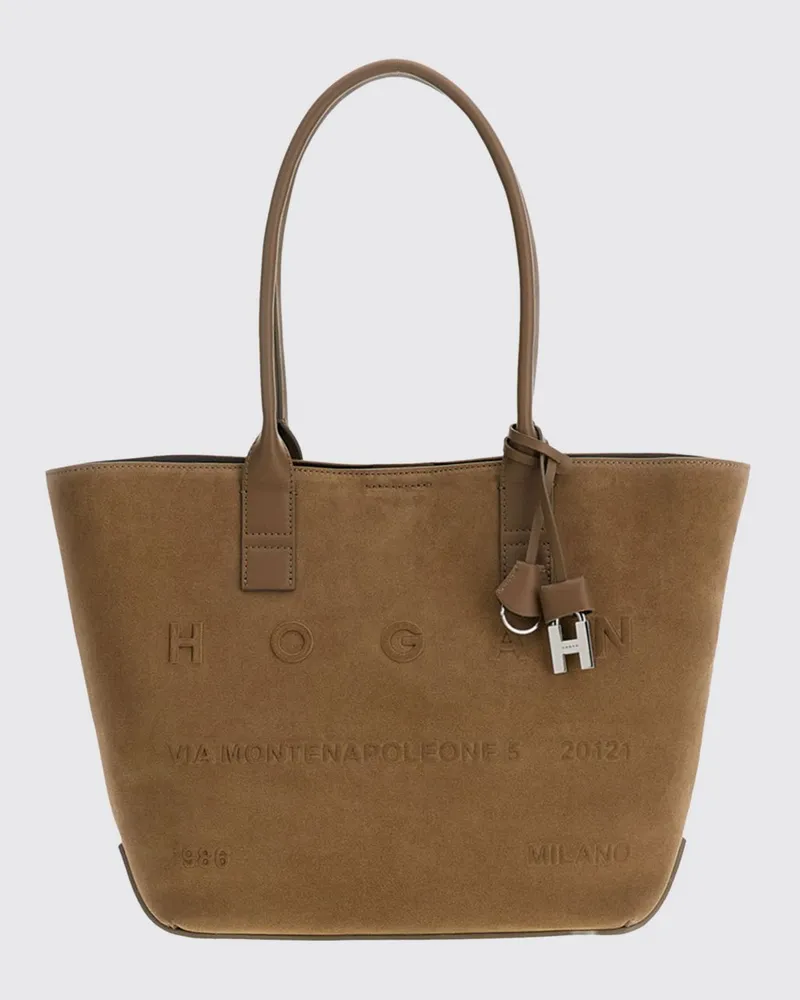 Hogan Schultertasche damen Beige