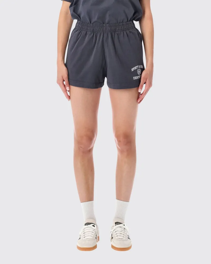 SPORTY & RICH SPORTY  RICH Shorts damen Sporty & Rich Charcoal