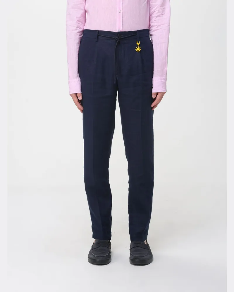 Manuel Ritz Hose herren Blau