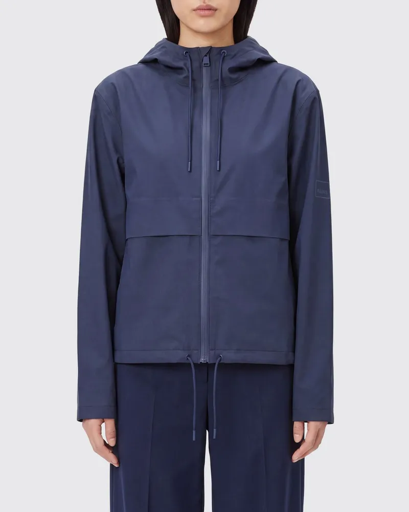 RAINS Suva Hardshell Short String W Jacke Blau