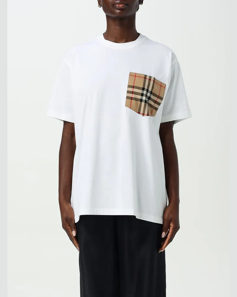 Burberry T-shirt damen Weiß