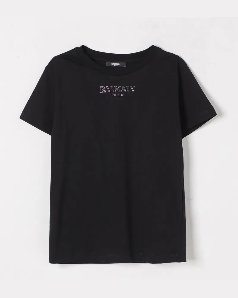 Balmain T-shirt kinder Schwarz