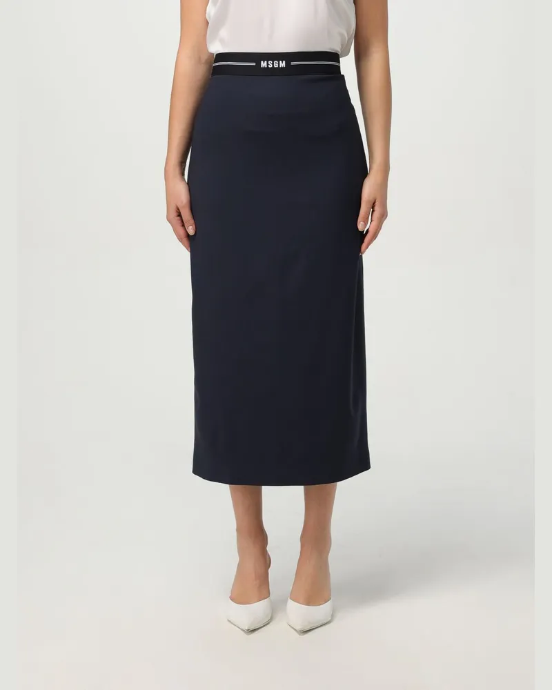 MSGM Rock damen Blau