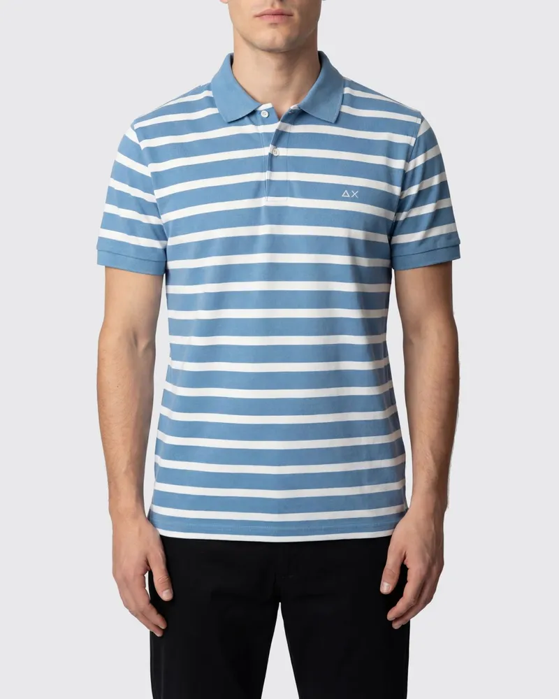 Sun68 Polo herren Hellblau