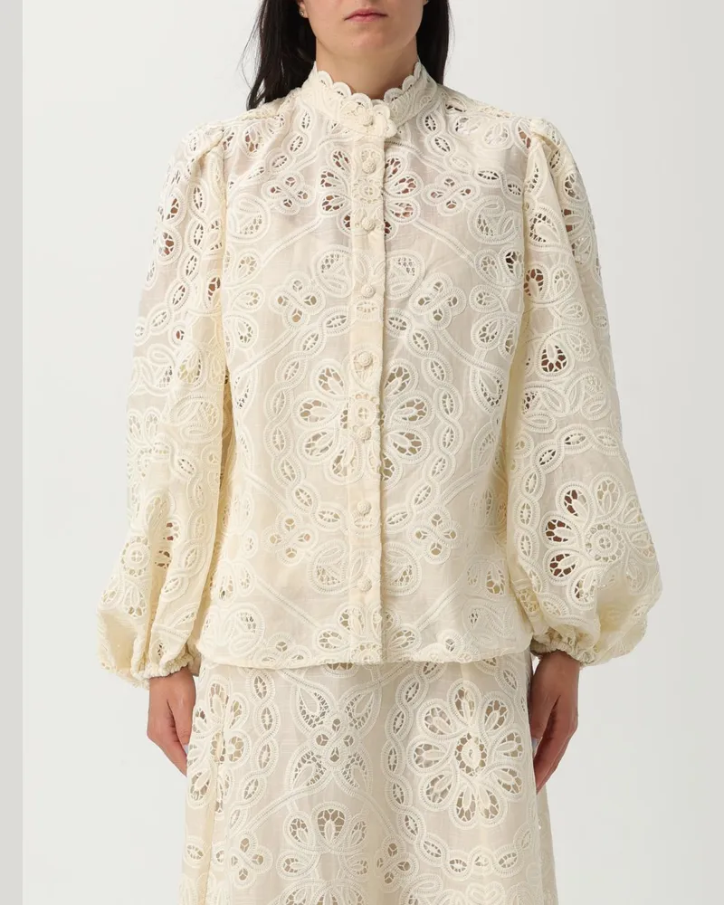 Zimmermann Hemdbluse damen Weiß