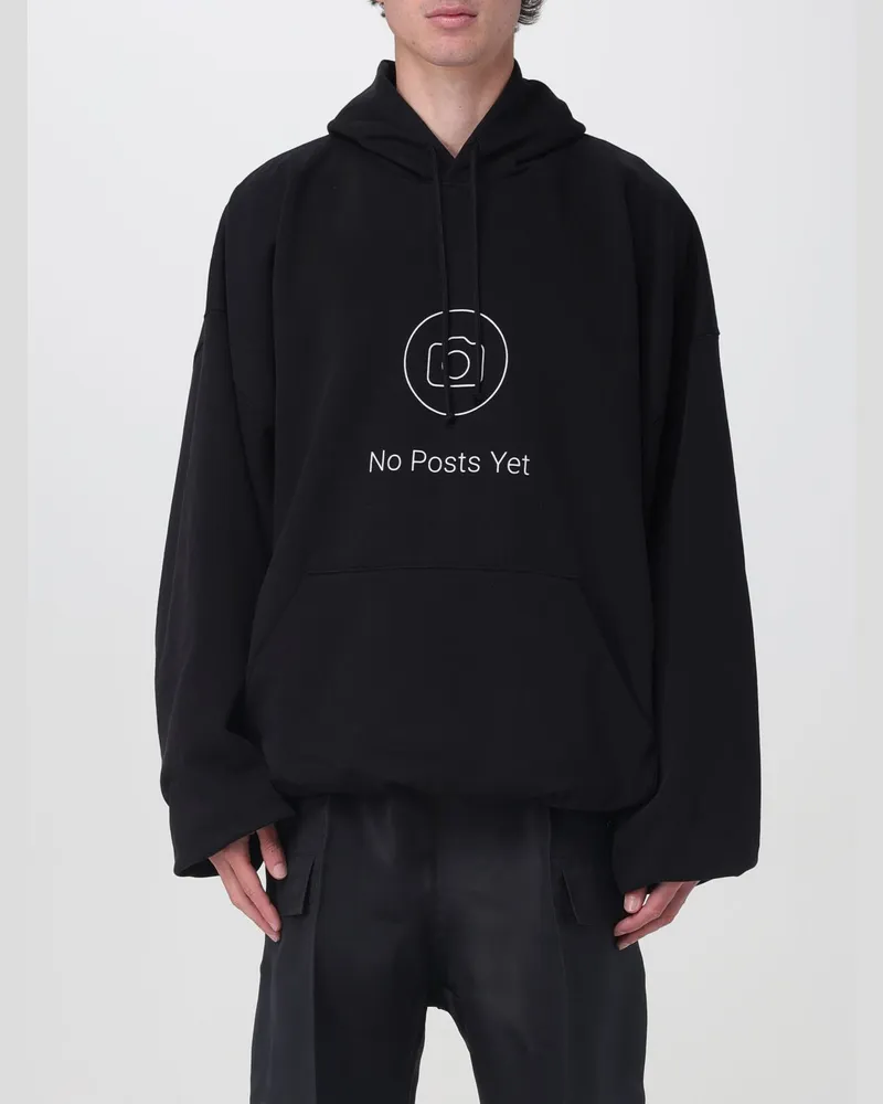 VETEMENTS Sweatshirt herren Schwarz