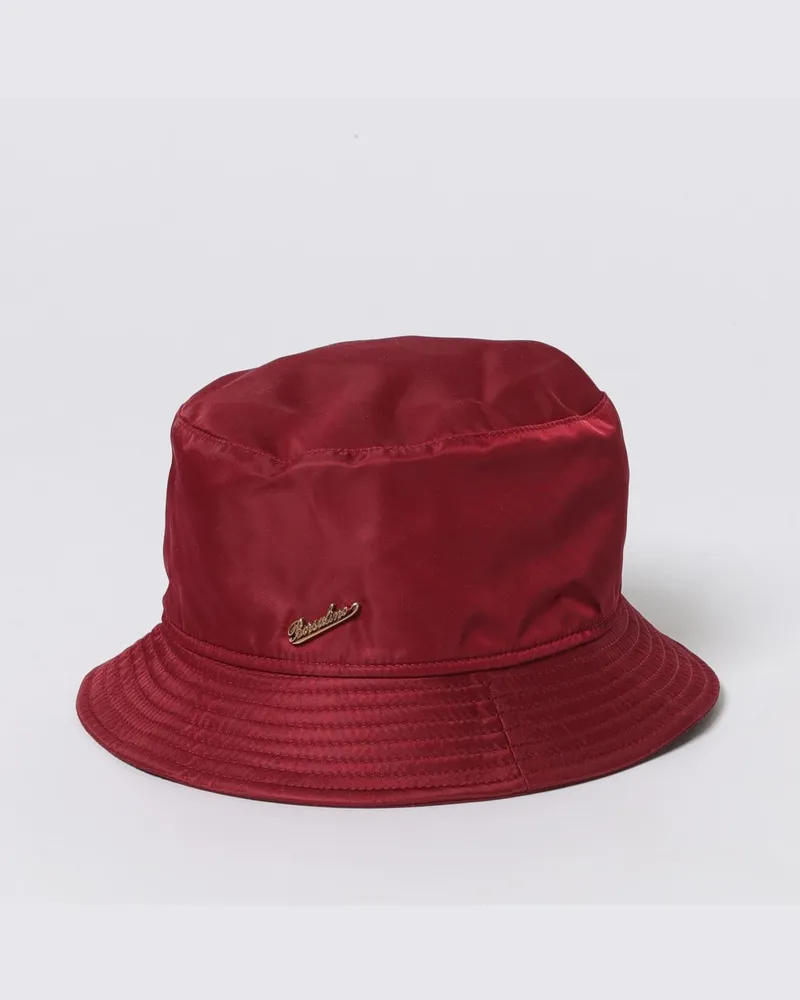 Borsalino Hut herren Burgunderrot