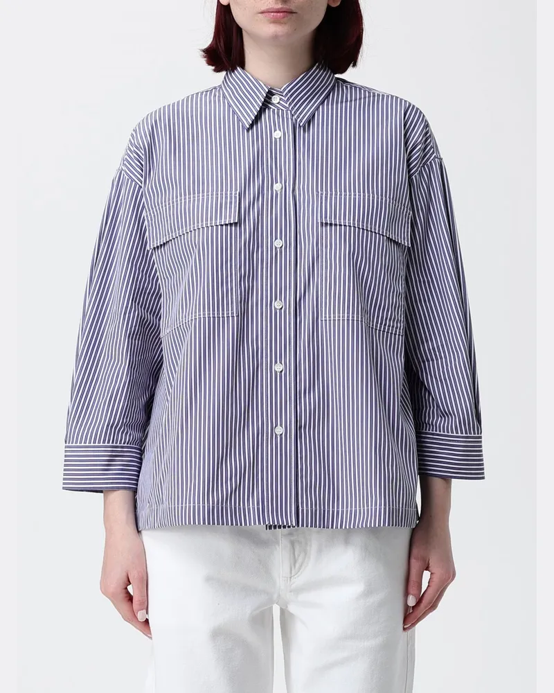 Brunello Cucinelli Hemdbluse damen Blau