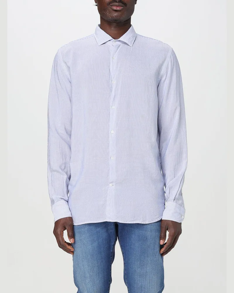 Brooksfield Hemd herren Hellblau