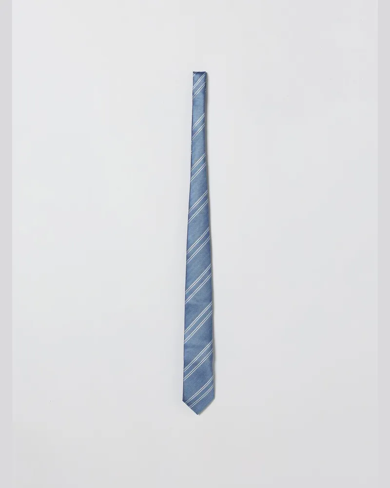 Brunello Cucinelli Krawatte herren Hellblau