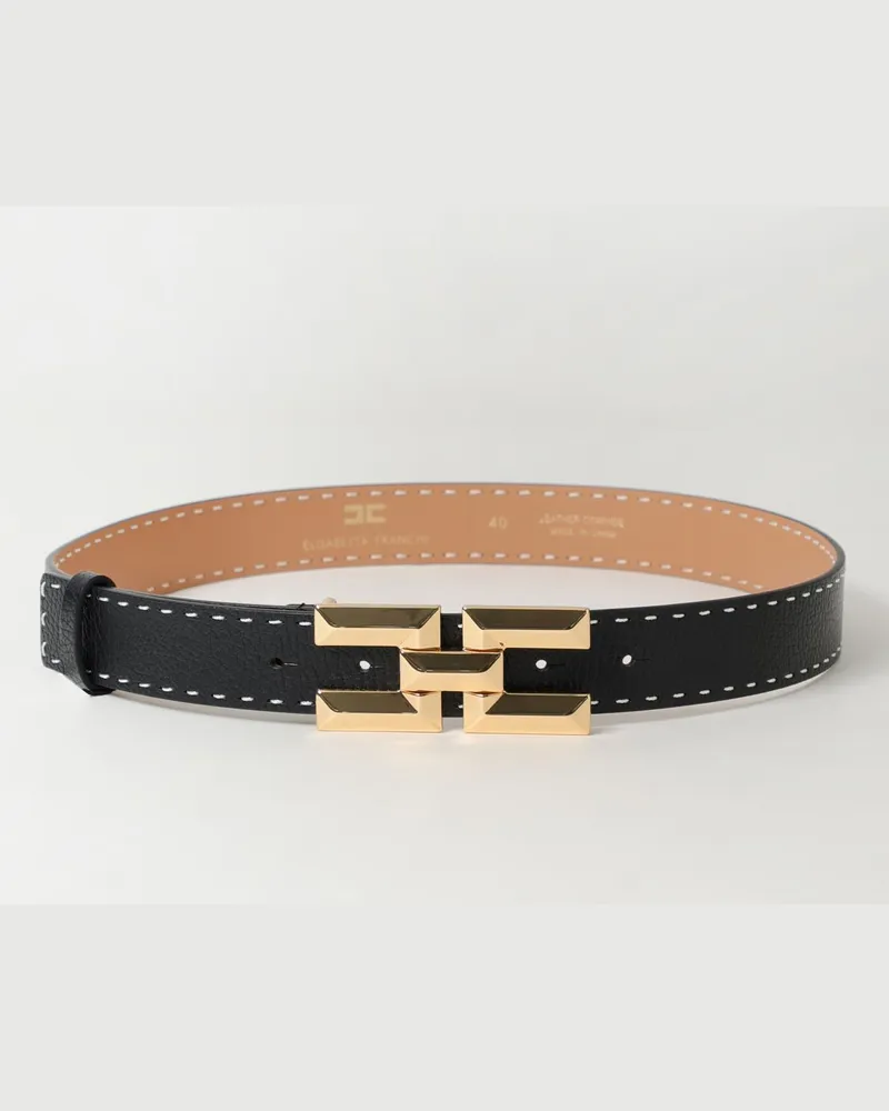 Elisabetta Franchi Grtel damen Schwarz
