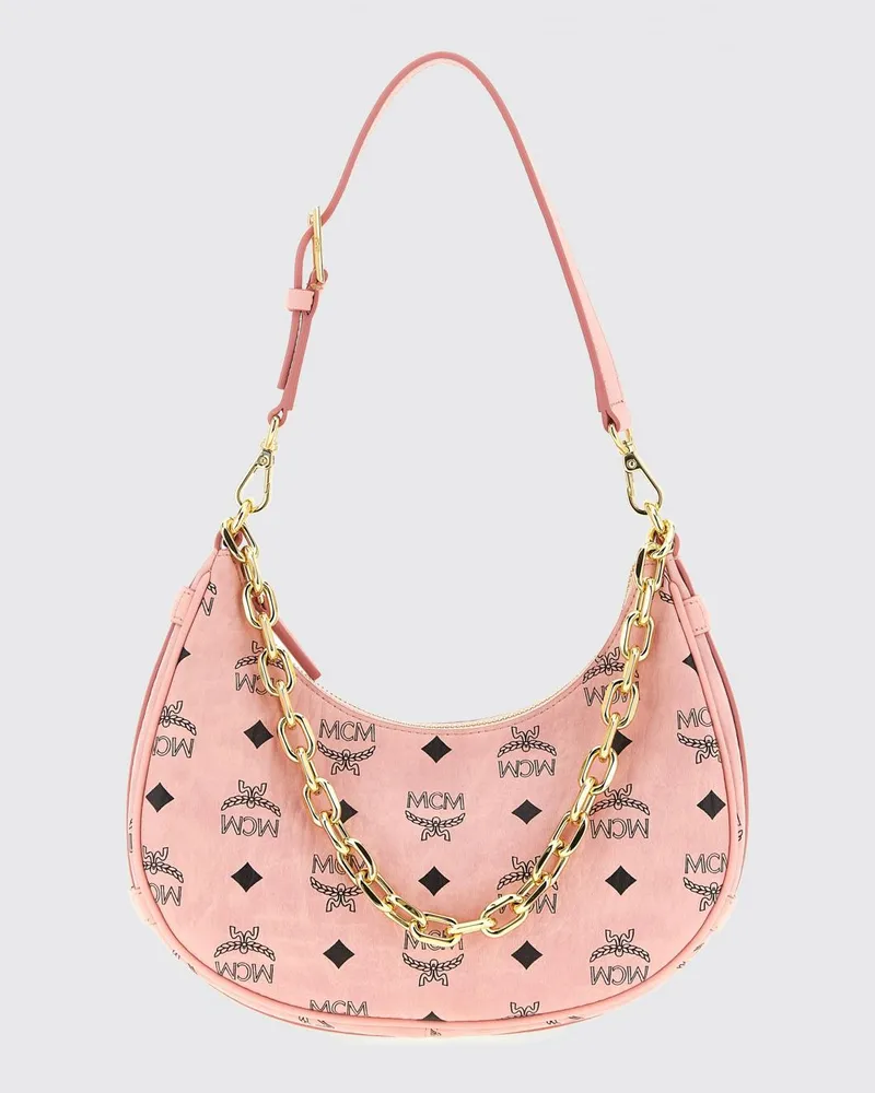 MCM Schultertasche damen Pink
