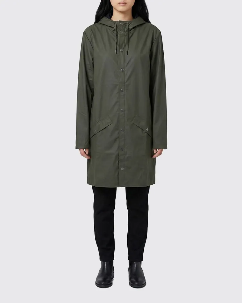 RAINS Jacke damen Grün