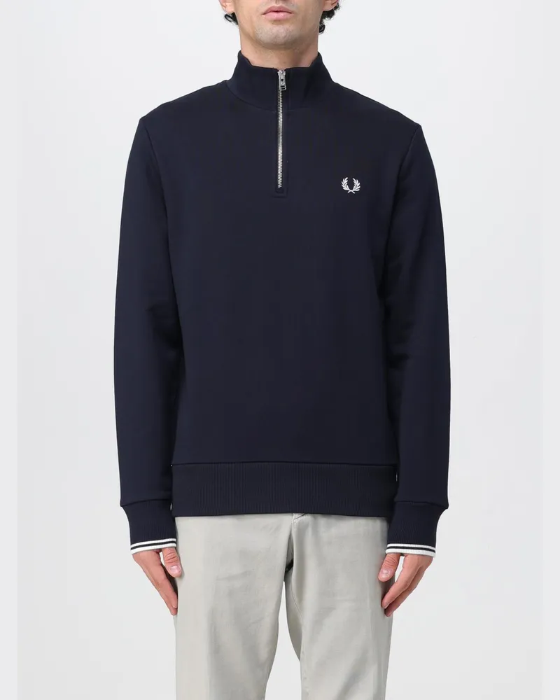 Fred Perry Pullover herren Blau