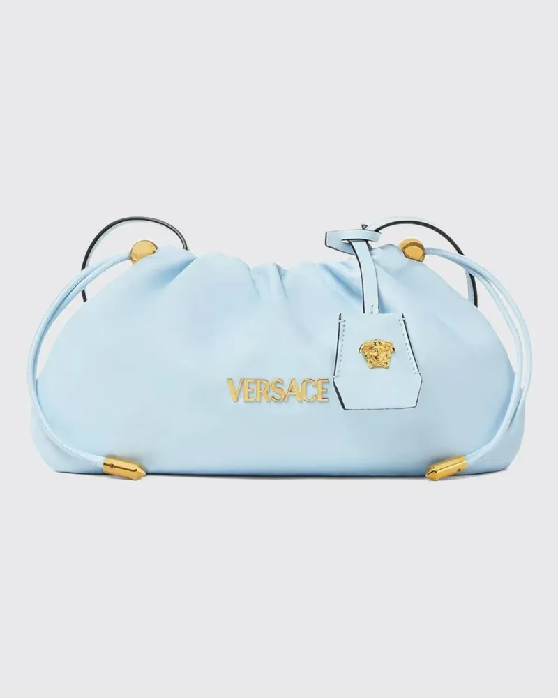 Versace Handtasche damen Hellblau