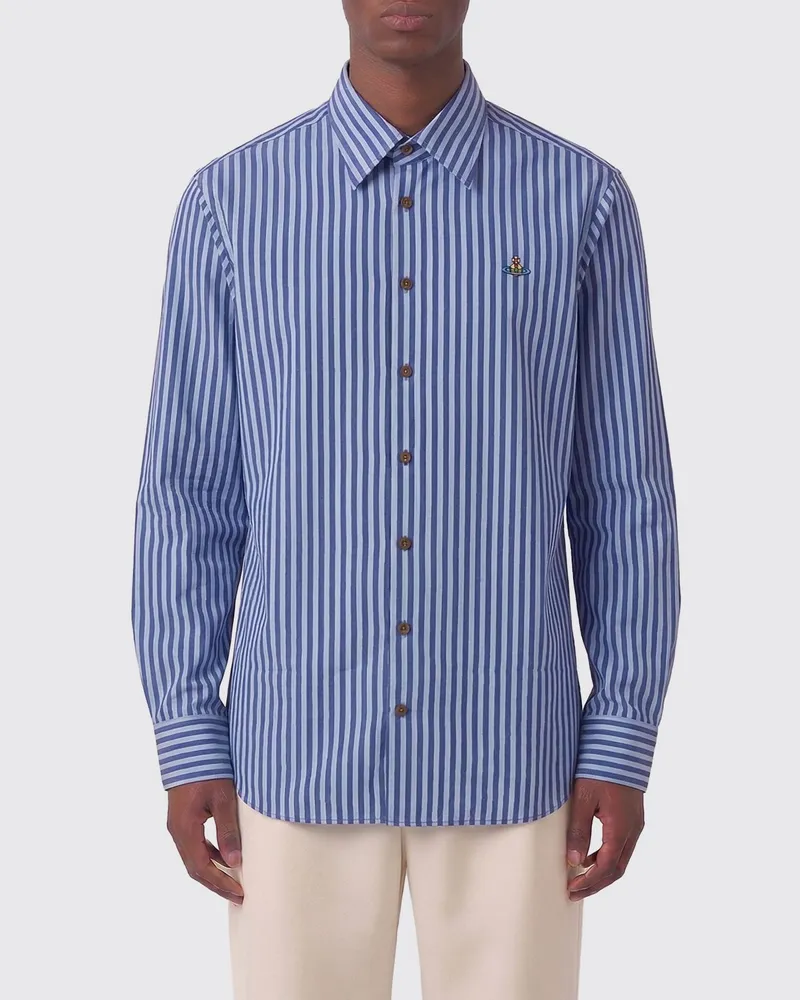 Vivienne Westwood Hemd herren Blau