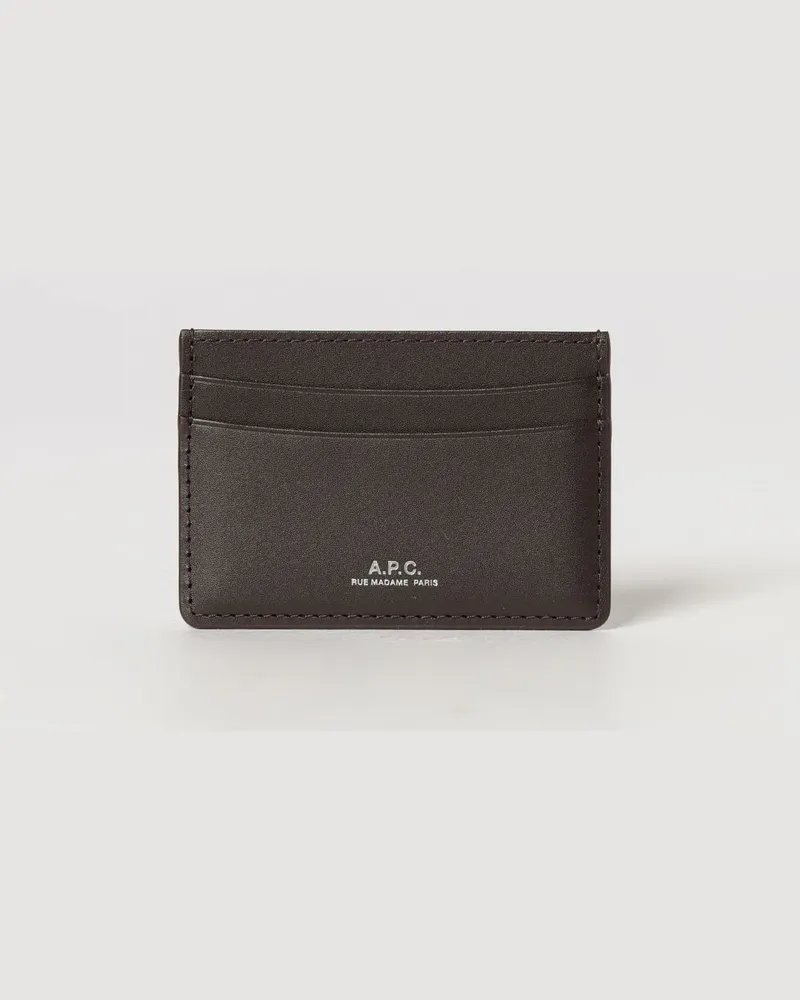 A.P.C. Portemonnaie herren Braun